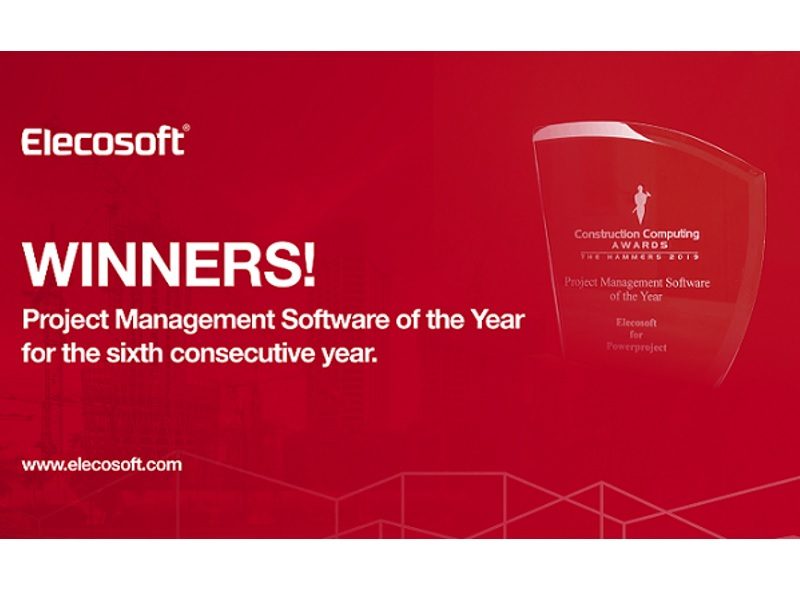 Powerproject Gana el Premio Software de Gestión de Proyectos del Año por Sexto Año Consecutivo