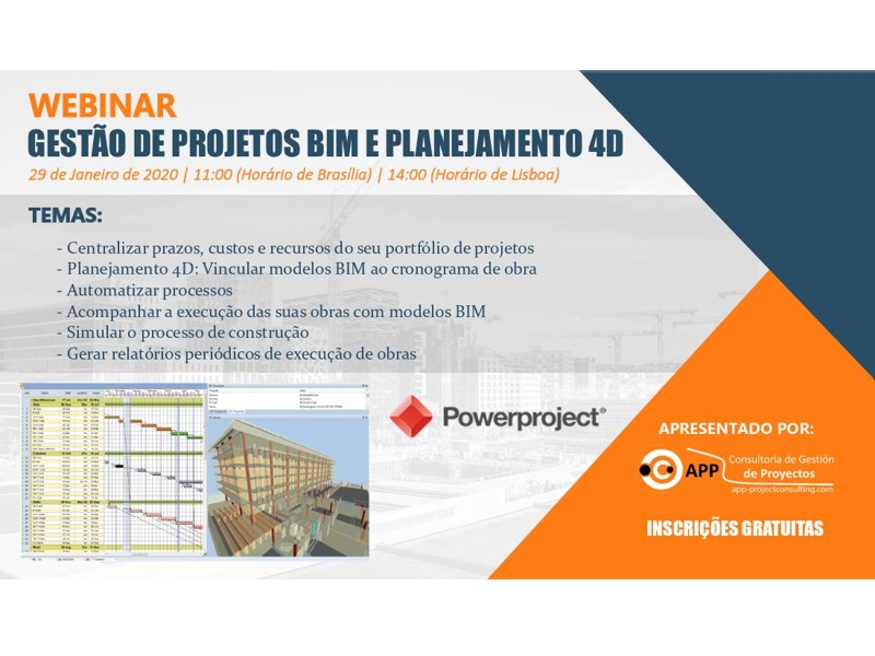 Gestão de Projetos BIM e Planejamento 4D - APP Consultoria