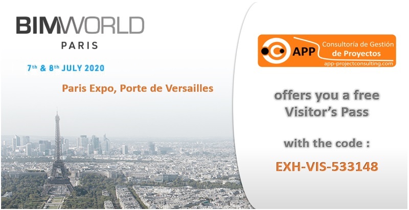 APP Consultoría will be Demonstrating in BIM World Paris