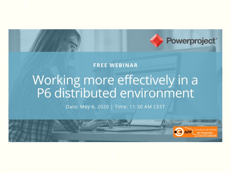 Join this Free Webinar provided by Elecosoft in May 6 2020 11:30 AM - 12:00 PM (CEST) to see how you can check out sections of a project from P6 and update the schedule with a user-friendly interface within a cost-effective solution!