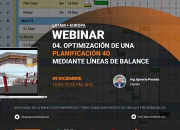 Optimización de una Planificación 4D mediante Líneas de Balance