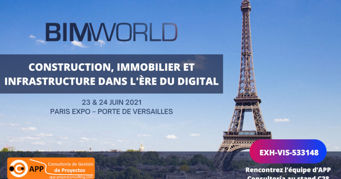 APP Consultoría sera présente au BIM World Paris