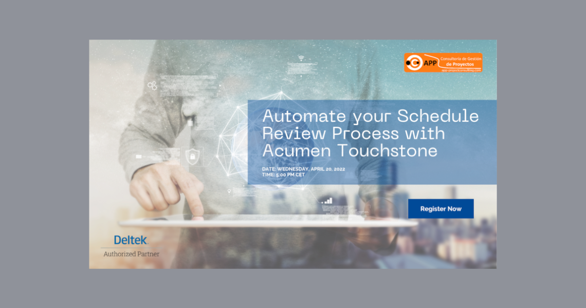 Automate your Schedule Review Process with Acumen Touchstone