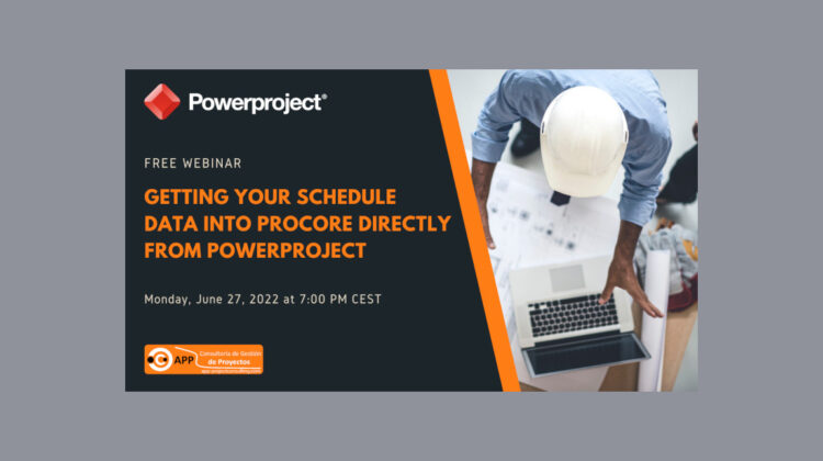 This webinar will demonstrate just how simple it is to load your schedule data into Procore directly from Powerproject.